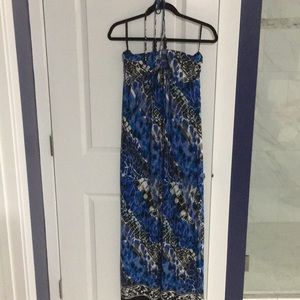 Halter maxi dress (size 8)